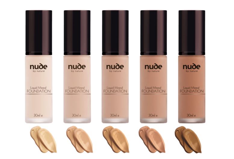 nude by nature Natural Liquid Mineral Foundation - Fair 