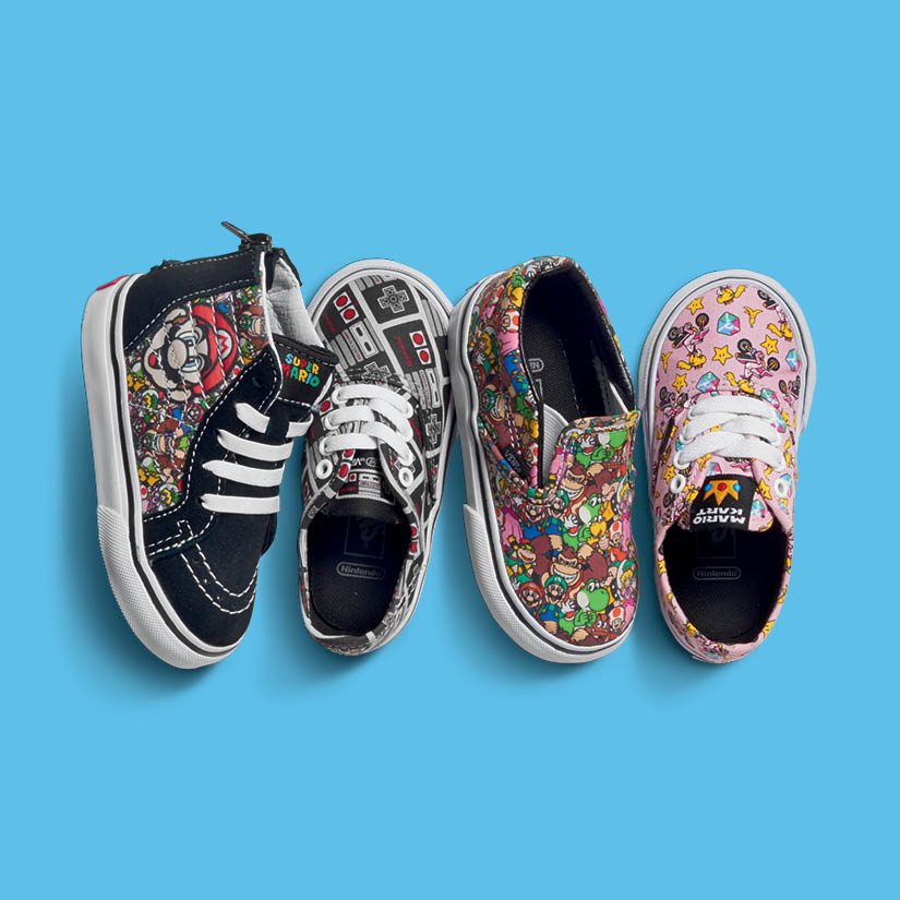 Vans Powers Up with a New Nintendo Collection!