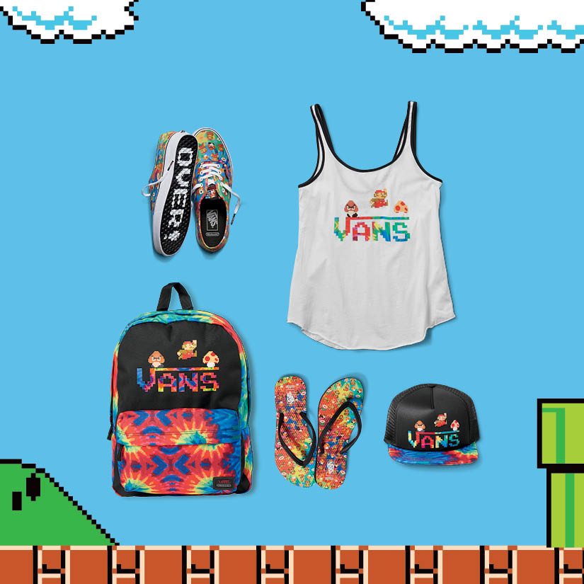 Vans Powers Up with a New Nintendo Collection!